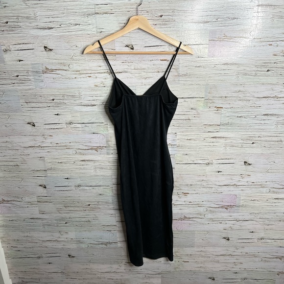 The vintage shop midi dress suede size medium - Picture 9 of 11